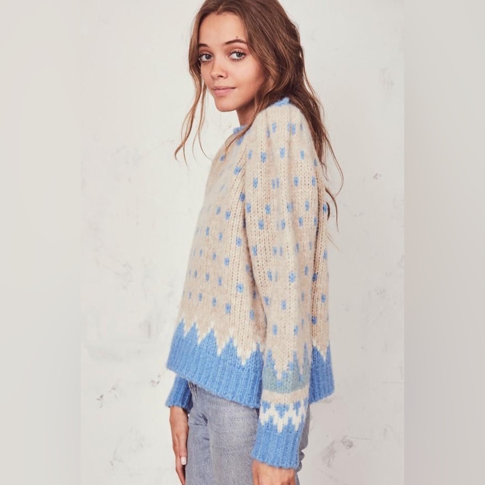 LoveShackFancy Rosie Alpaca Sweater, size Small - Picture 5 of 14
